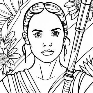 Rey Coloring Page | Rey coloring page