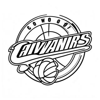 Cleveland Cavaliers Coloring Pages