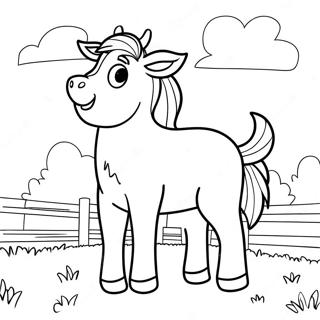 Farm Animals Coloring Page | Farms coloring page