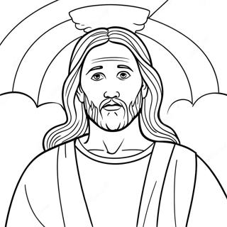 Jesus StoryPages Bibel Ausmalbild | Jesus Geschichte Seiten Bibel Ausmalbild
