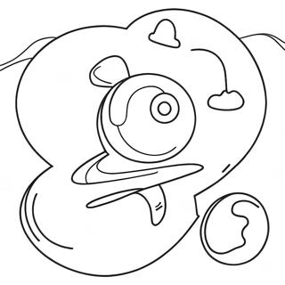 Colorful Scribble Spot Adventure Coloring Page | Scribble Spot coloring page