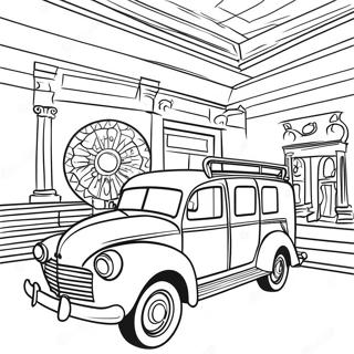 Night at the Museum Coloring Page | Night at the Museum coloring page