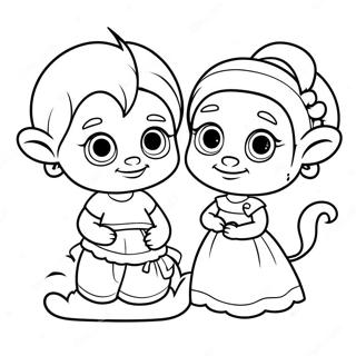 Dave and Ava Coloring Page | Dave and Ava coloring page