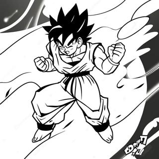 Goku Black Coloring Page | Goku Black coloring page