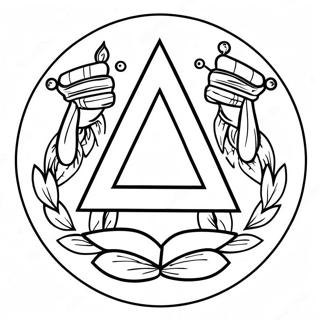 YMCA Logo Coloring Page | YMCA coloring page