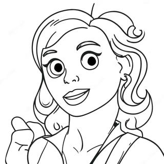 Pop Culture Characters Coloring Page | Pop Culture coloring page
