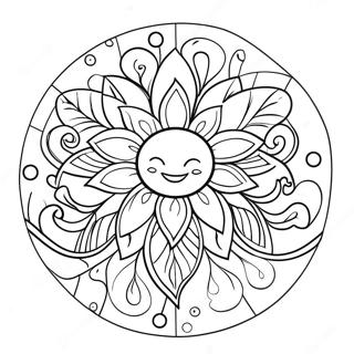 Suncatcher Coloring Page | Suncatcher coloring page
