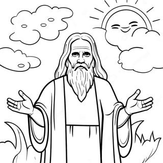 Sabbath Coloring Page | Sabbath coloring page