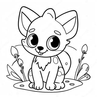 Kindi Coloring Page | Kindi coloring page