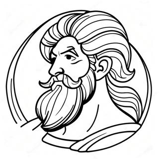 Zeus Coloring Page | Zeus coloring page