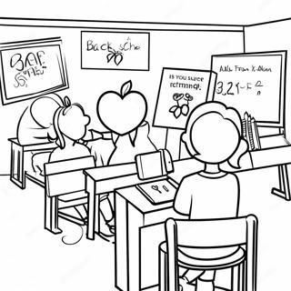 Kembali Ke Sekolah Kelas 3 Halaman Mewarnai