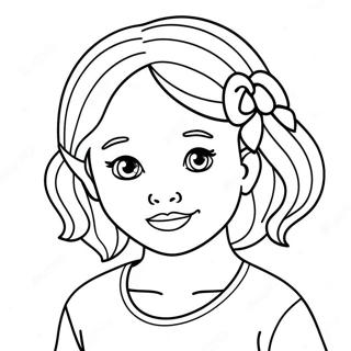 Girl Coloring Page | Girl coloring page