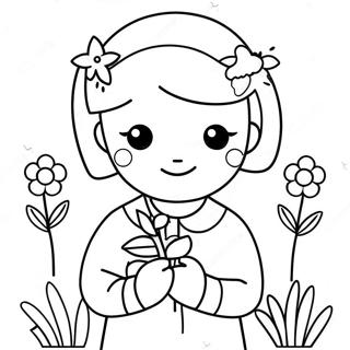 Girl Coloring Pages