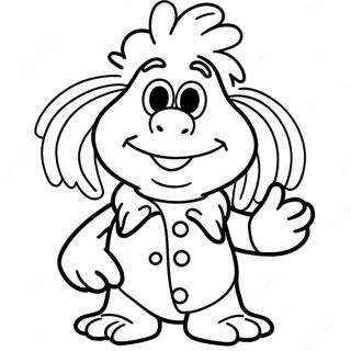 Fraggle Rock Coloring Page | Fraggle Rock coloring page