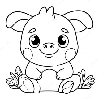 Pibby Glitch Coloring Page | Pibby Glitch coloring page