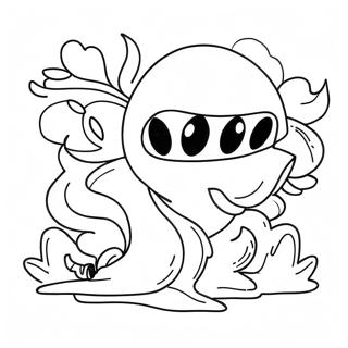 Random Coloring Page for Kids | Random coloring page