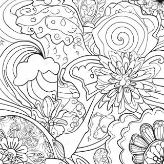 Night Sky Galaxy Coloring Page | Night Sky Galaxy coloring page
