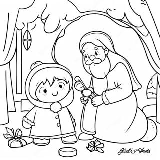Christmas Bible Verse Coloring Page | Christmas Bible Verse coloring page