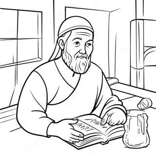Parable of the Talents Coloring Pages