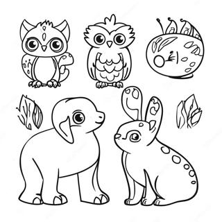 Cricut Animal Designs Coloring Page | Cricut coloring page
