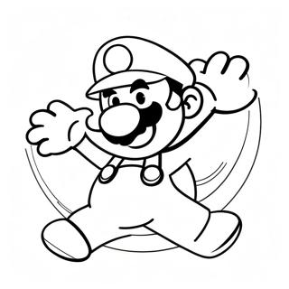 Mario Odyssey Coloring Page | Mario Odyssey coloring page