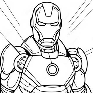 Iron Man Among Us Coloring Page | Iron Man Among Us coloring page