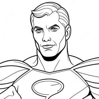 Homelander Coloring Page | Homelander coloring page