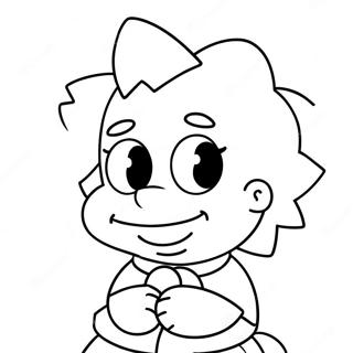 Maggie Simpson Coloring Page | Maggie Simpson coloring page