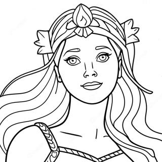 Aurora Coloring Page | Aurora coloring page