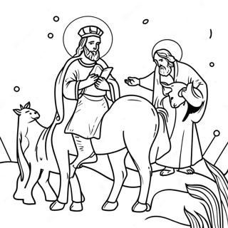 Epiphany Coloring Page | Epiphany coloring page