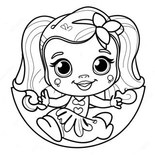 Monster High Bebê Páginas para Colorir