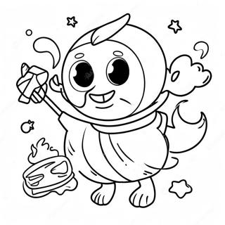 Bad Coloring Page for Kids | Bad coloring page