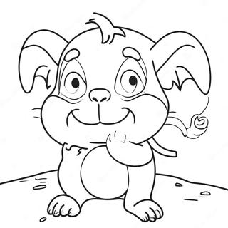 Funny Bad Coloring Page | Bad coloring page