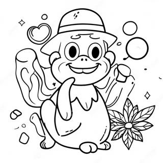 Stoner 420 Coloring Page | Stoner 420 coloring page