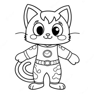 Pj Masks Halloween Malvorlagen