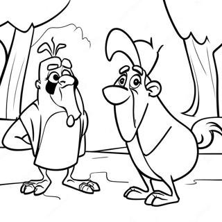 Emperor's New Groove Coloring Page | Emperor's New Groove coloring page