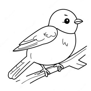 Bluebird Coloring Page | Bluebird coloring page