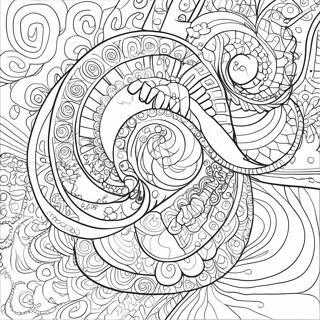 Colorful Infinity Loop Coloring Page | Infinity coloring page