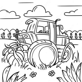 Harvest Coloring Page | Harvest coloring page