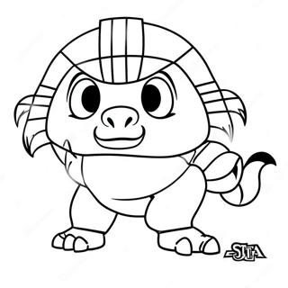 Iowa State University Mascot Coloring Page | Iowa State coloring page