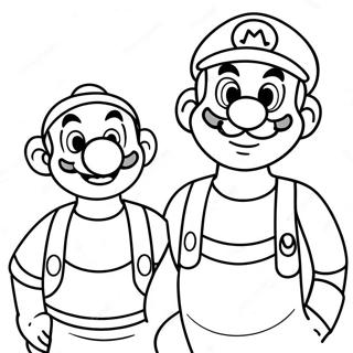 Filme Do Super Mario Bros Páginas para Colorir