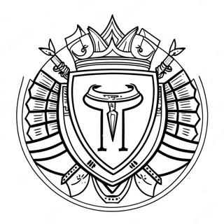 LAFC Logo Coloring Page | LAFC Logos coloring page
