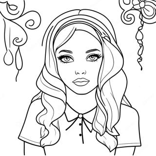 Valfre Coloring Page | Valfre coloring page