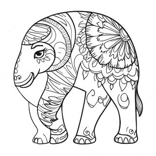 Bold and Easy Animal Coloring Page | Bold and Easy coloring page