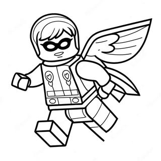 Lego Robin Kleurplaten