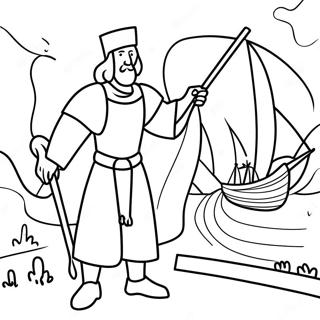 Pilgrim's Progress Coloring Page | Pilgrim's Progress coloring page