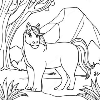Spirit Untamed Coloring Page | Spirit Untamed coloring page