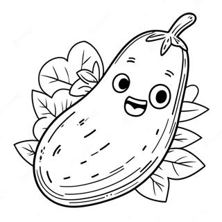 Pickle Coloring Page | Pickle coloring page