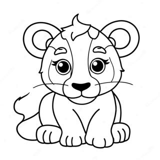 Baby Dier Kleurplaten
