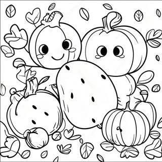 Mathématiques D'automne Coloriages